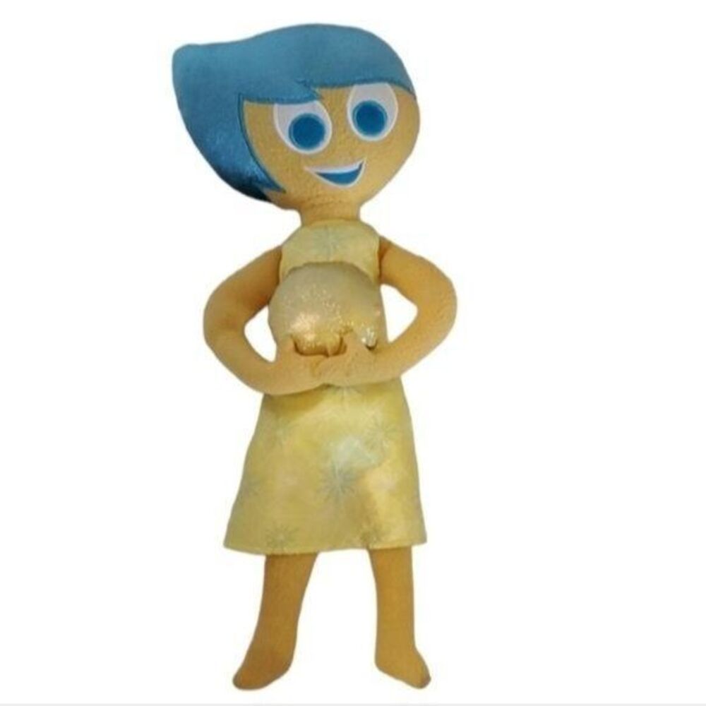 Disney Pixar Joy Inside Out Plush Plushy Plushie Stuff Animal Toy 15"